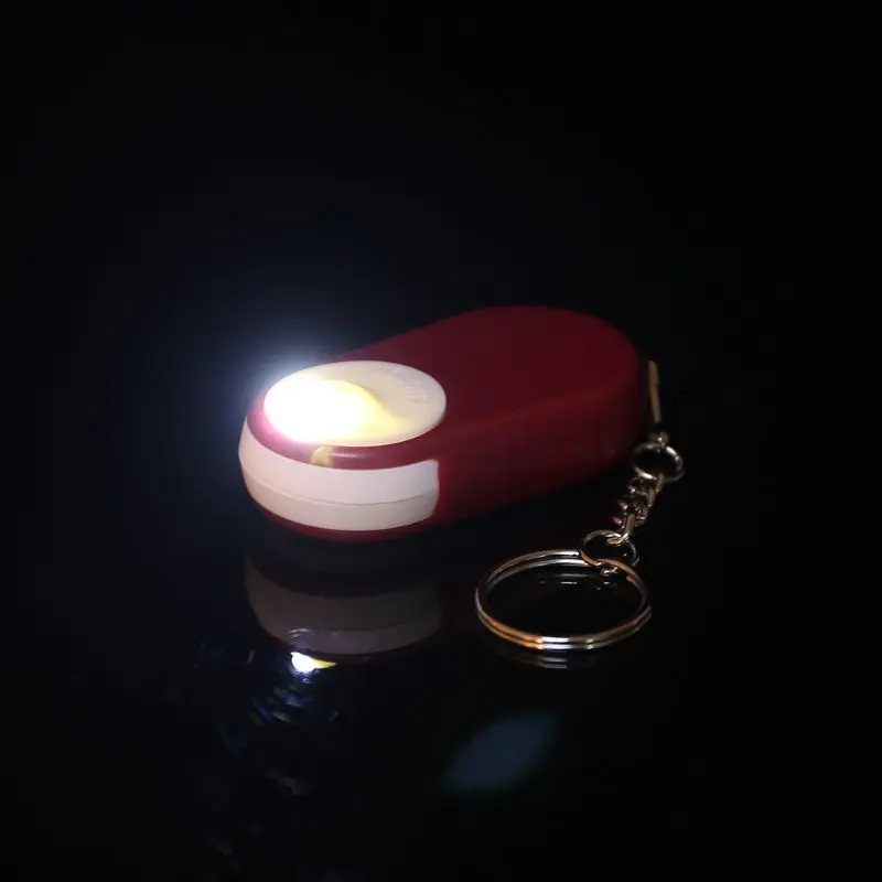 Keychainov lupa skladacie 10x čítané sklo s osvetľujúcim LED svetlom
