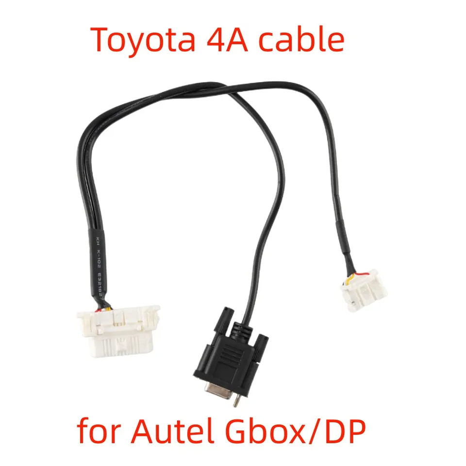 Keychannel Toyota 4a kábel 2 v 1 priamy programovací kábel pre diaľkové programovanie Toyota 4A pre Autel Gbox DP PAD2
