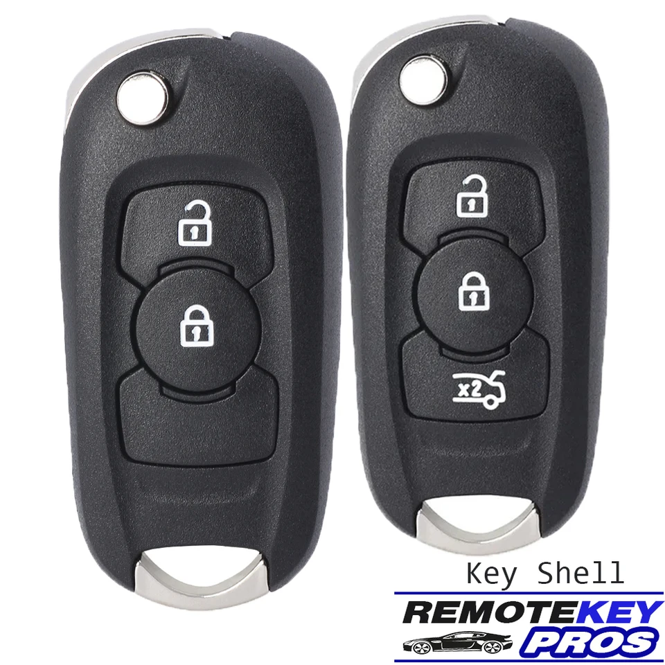 KeyDiy 2B/3B Flip Remote Key Shell Case FOB pre Ope Vauxhall Astra K 2015 2016 2017 2018 2018 2019