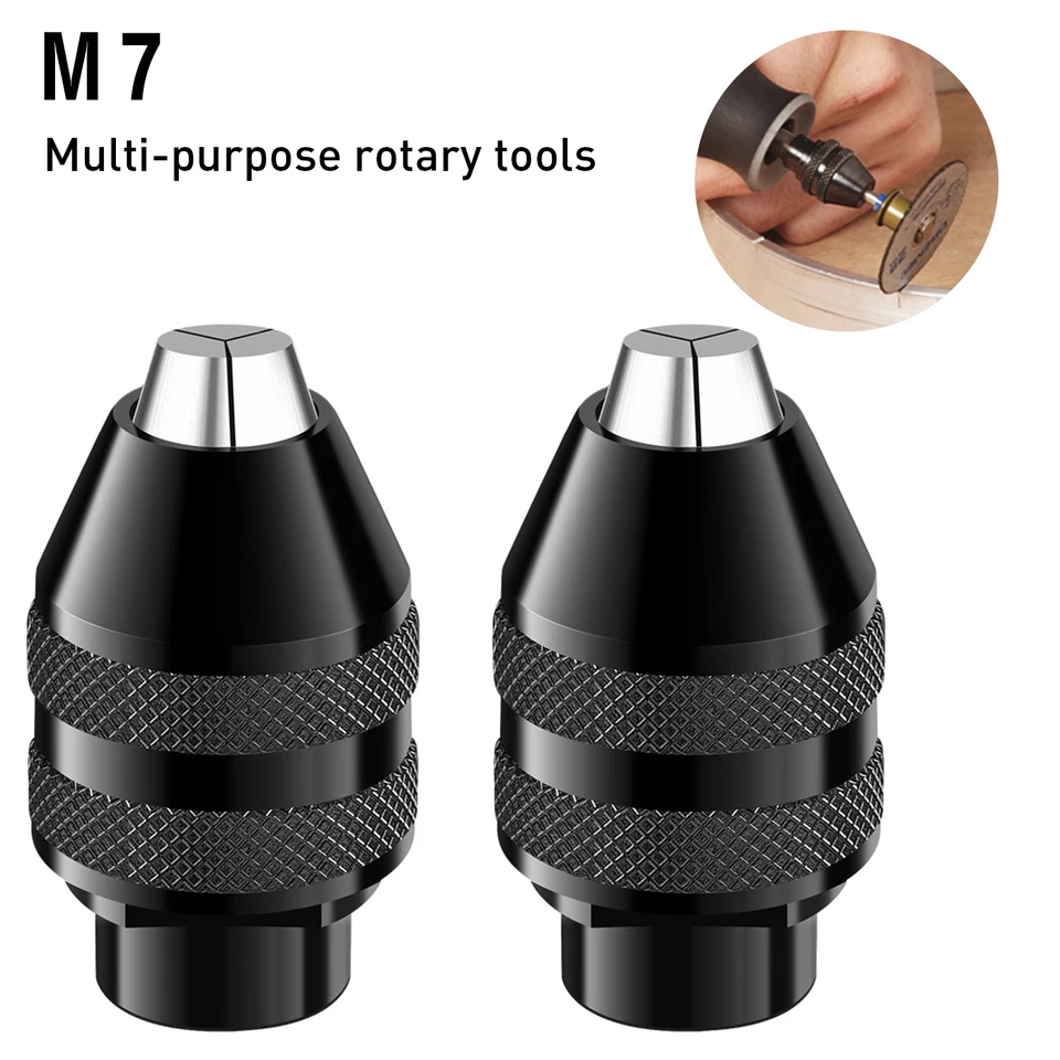 Keyless Rotary Tool Chuck Quick Change Change Nurless Chuck Výmena za Dremel 4486 Rotary Tools 3000 4000 7700 8200