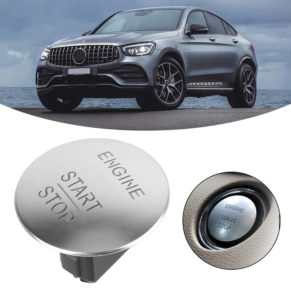 Keyless Switch Jedným kliknutím na tlačidlo Štart pre Mercedes Benz W204 W205 W212 W221 W166 W251 CE GLC Class CLAC CAR MOTOR INGITION