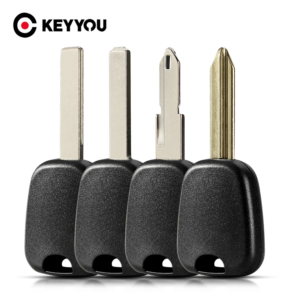 Keyyou 10ks Transponder Chip Car Key Case pre Peugeot 106 107 307 207 306 406 pre Citroen C2 C3 C4 SX9 NE73 VA2 HU83