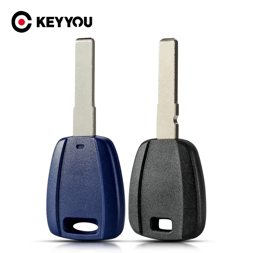 Keyyou 1ks Nový transpondér automobilový kľúče fob pre FOB pre FAT 500 Punto Ducato Stilo Panda Nahradenie s čepeľou SIP22