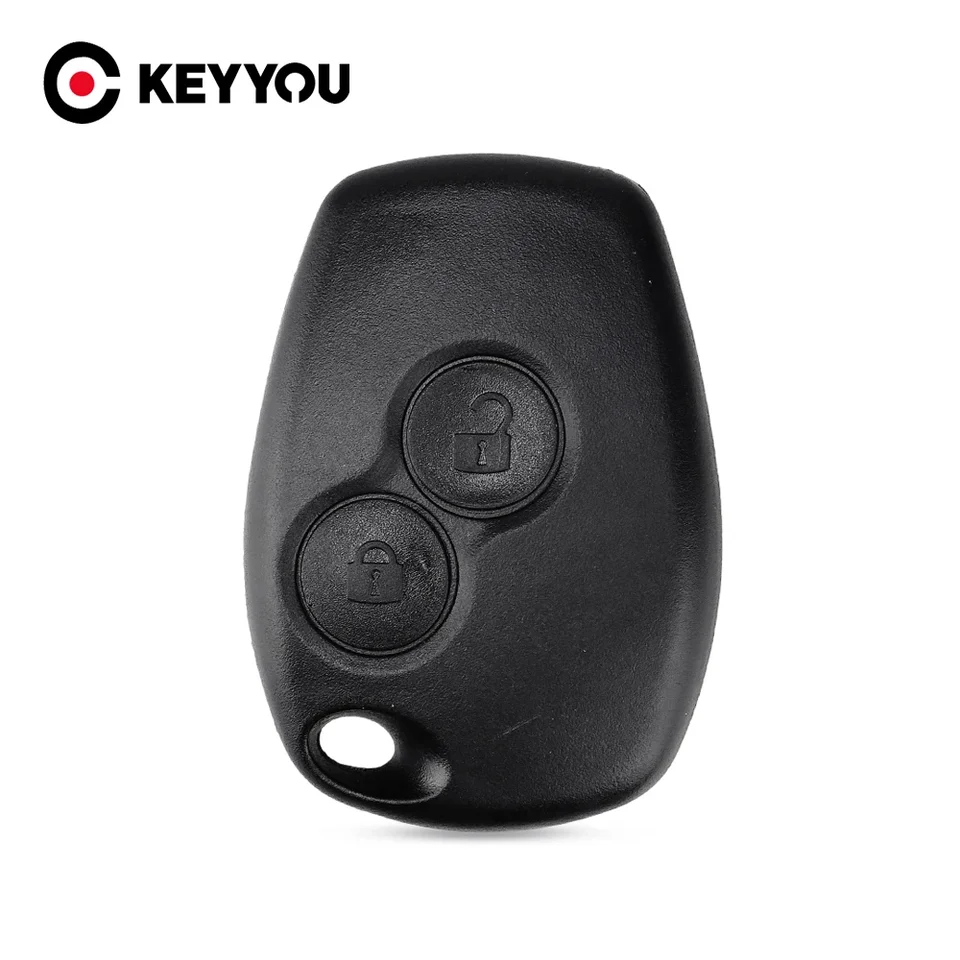 Keyyou 2 tlačidlá Výmena vozidla shell shell diaľkové kryt
