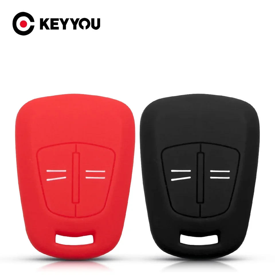Keyyou pre Opel Vauxhall Corsa Agila Meriva Astra H Zafira B Nové autá Styling Remote Car Key Shell Silikone Case 2