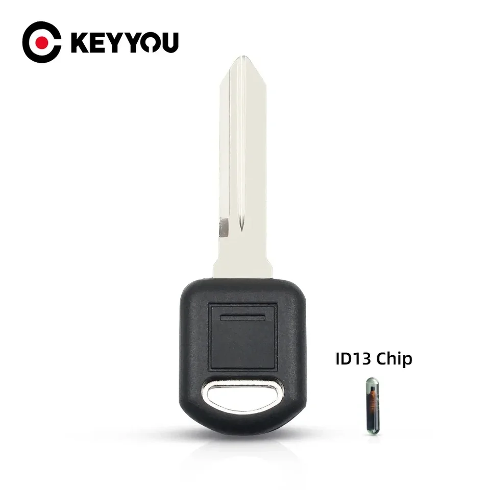 Keyyou Transponder ID13 Automobilový plášť pre Buick GL8 PK3 Firstland pre GM Small Key Blade Blank ID13
