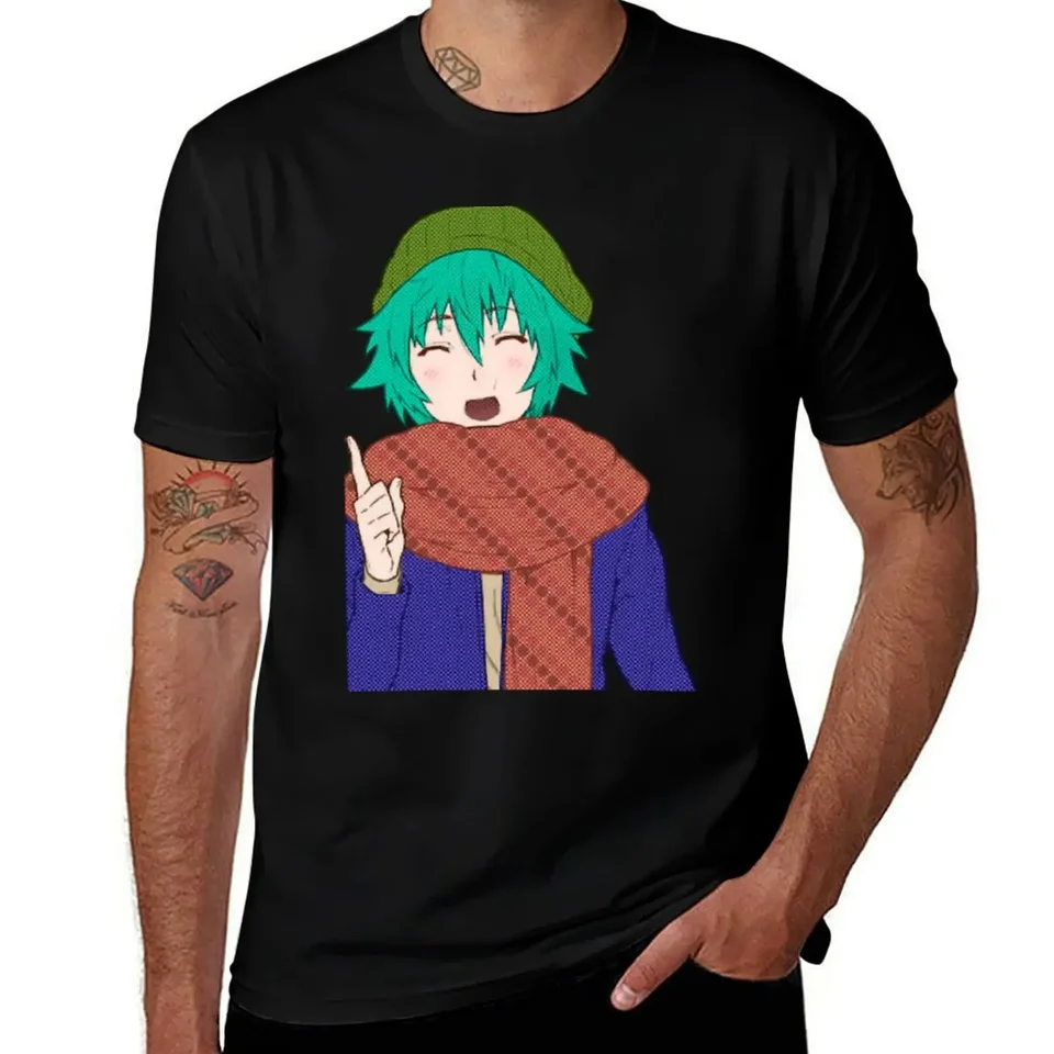 Kgs manga farba 2 tričko čierne čierne