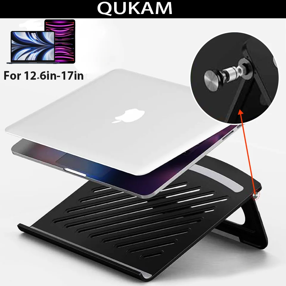Kickstand notebook pre MacBook Pro Flowable Heat Disimation Stander pre držiak pre Xiaomi Lenovo 10-17 v prenosných stánkoch prenosného počítača