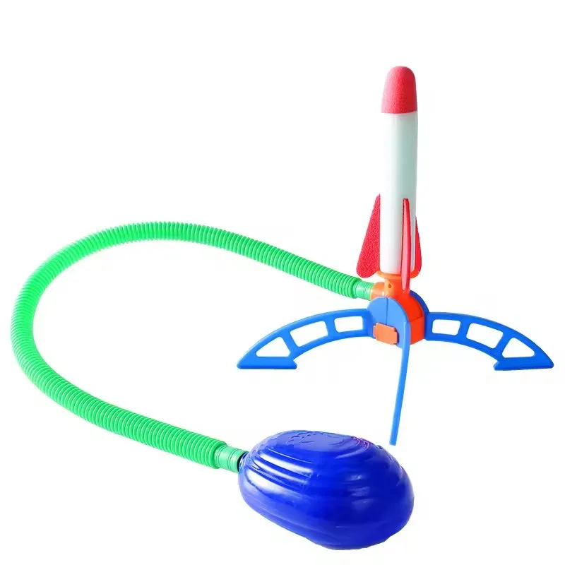 Kid Air Rocket Foot Rauncher Launcher Outdoor Air Press Stomp Stoming Rocket Toys Child Play Set Jump Sport Games Hray pre deti