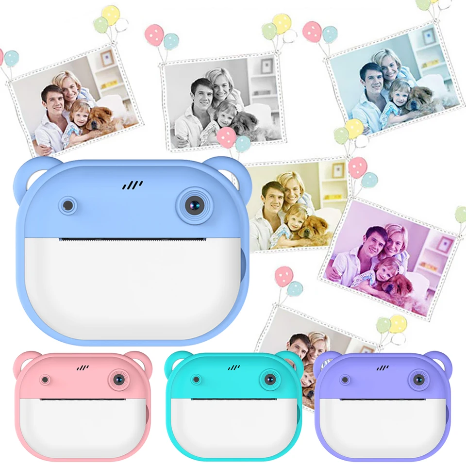 Kids Mini Instant Print Camera s 2 rolkami Print Paper