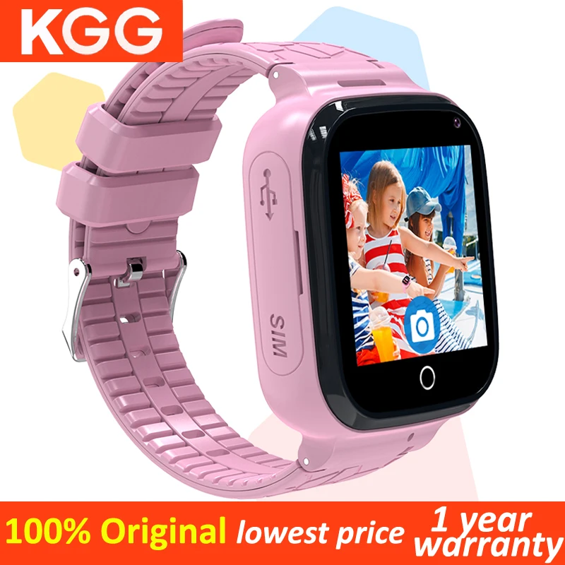 Kids Smart Watch Phone GPS LBS AGPS Tracker SOS Monitor Pozícia 1.44 pre iOS Android PK Q90 Q12 Q50 Detské deti inteligentné hodinky