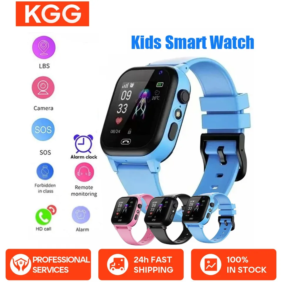 Kids Smart Watch SOS LBS Umiestnenie SIM Card Call Dieť