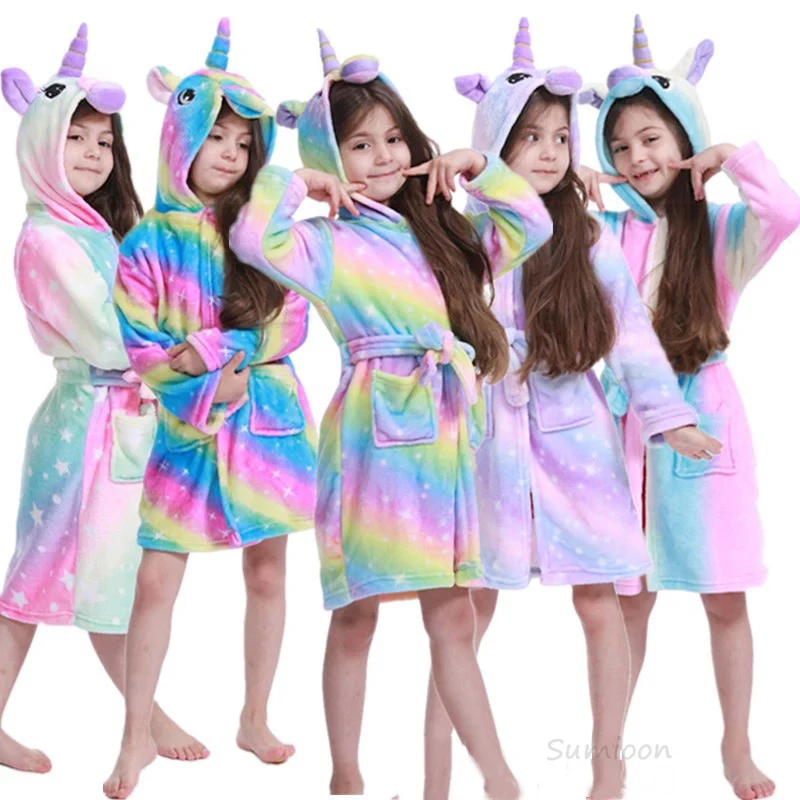 Kigurumi pre deti župan detská kúpeľ