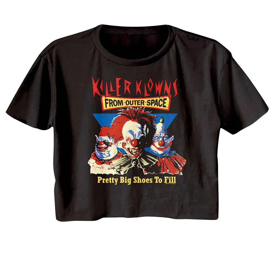 Killer Klowns Pretty Big topánky na vyplnenie dámskej plodiny Top Rudy Jumbo Clown T tričko