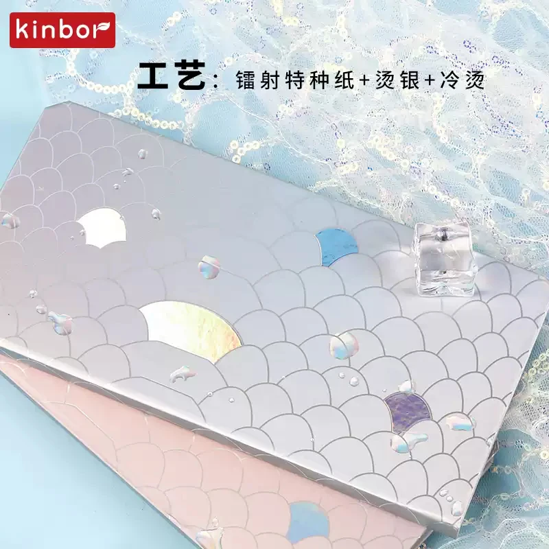Kinbor 2025 Year Week Planner 48k vreckový prenosný denný kalendár Časopis 52G Bachuan Paper