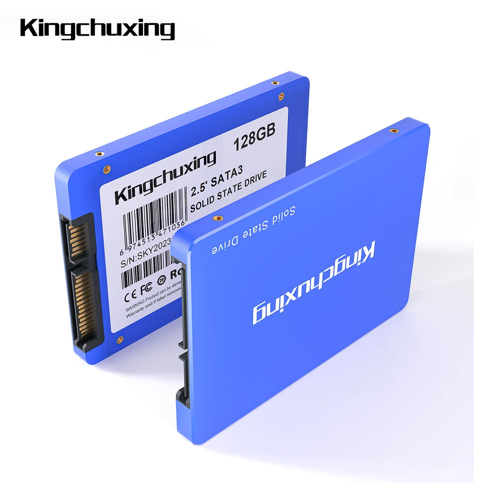KinChuxing 5ks 2.5 SATA SSD 64GB 128 GB 256 GB 512 GB 1TB HDD Interná jednotná jednotka v tuhom stave 120 GB 240 GB 480 GB SSD pre prenosný počítač na ploche