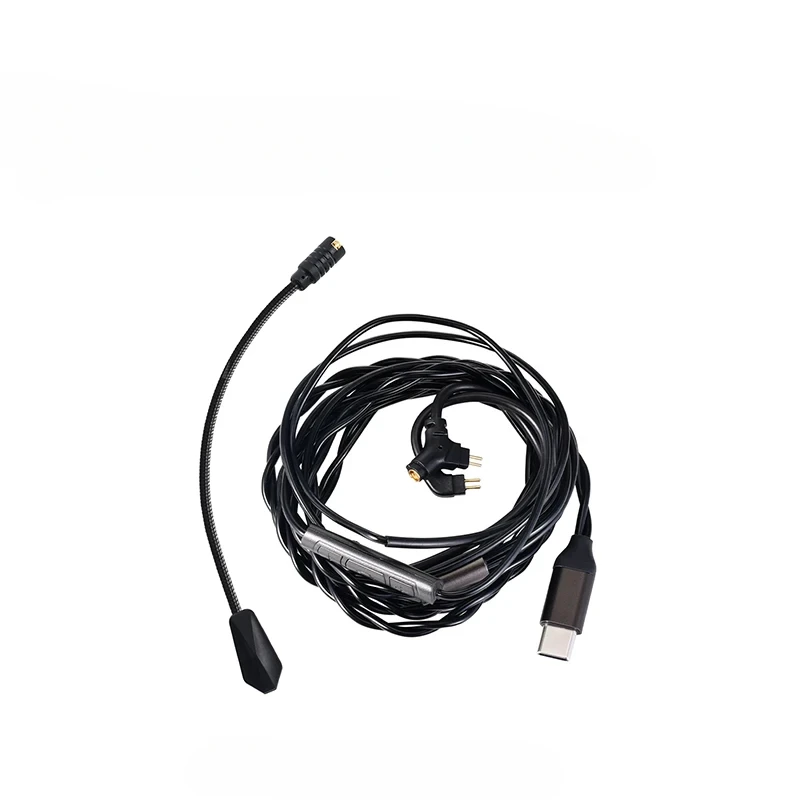 Kinera Celest Ruyi Pro Upgrade Cable s káblom s mikrofónovým boom detachabe 0,78 mm/mmcx pre bývanie
