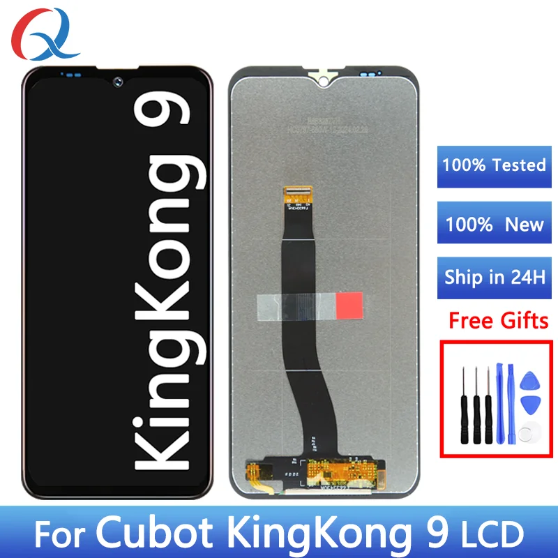 Kingkong 9 Mobilný telefónny obrazovka LCD LCD pre Cubot Kingkong 9 Displej Pantalla pre výmenu obrazovky Cubot Kingkong 9 LCD