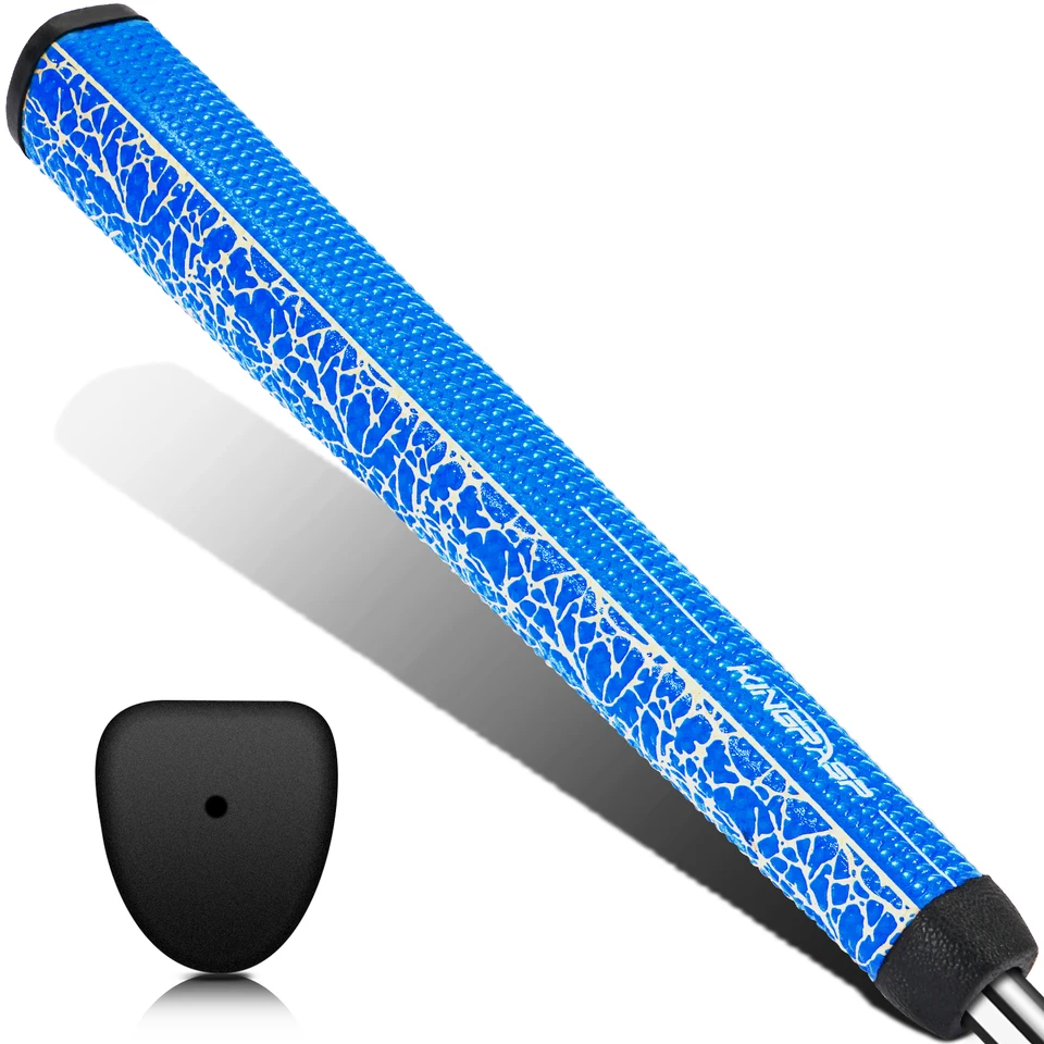 KingRasp Nové odkvapkávacie golfové úchopy, ktoré nekĺzajú opotrebovacie rukoväte putter PU+Eva Putter Grips 4 Farby K dispozícii sú
