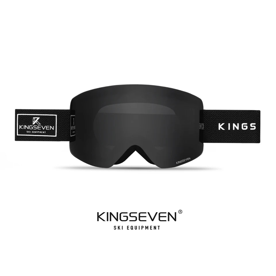Kingseven Women Men Profesionálne zimné lyžiarske okuliare UV 400 Sneh na ochranu lyžiarskych okuliarov Dvojité vrstvy Anti-Fog