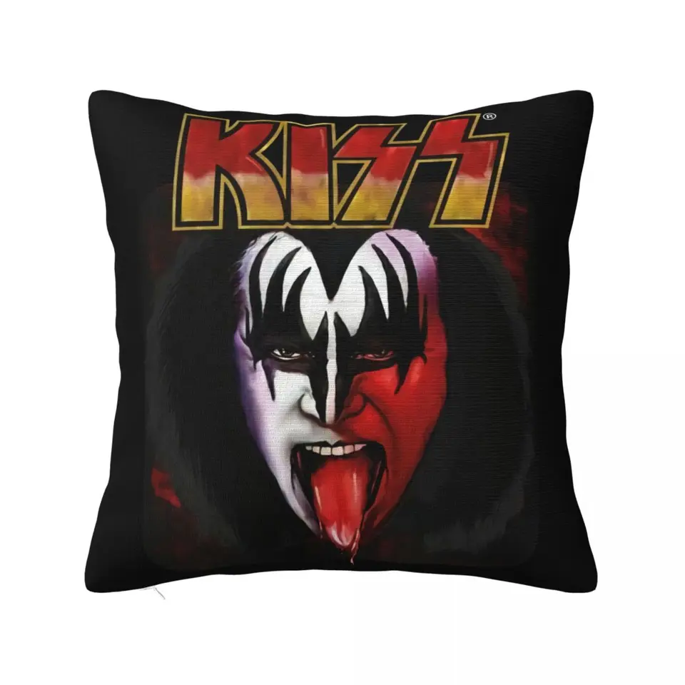 Kiss Gene Simmons Tougue Nová značka Karikatúra Karika