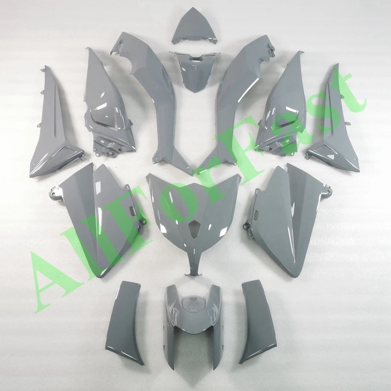 Kit betón Grey Bodywork Sit pre Yamaha TMAX530 T-Max XP530 2012 2013 2014 Kompletný fairingový set Yamaha Tmax 530 2012-2014