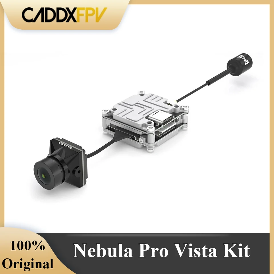 Kit Caddx Nebula Pro Vista Kit 720p/ 120fps 4 km 8 kanálov 8 robotov s 12 cm káblovou HD Digital VTX Kit pre DJI Goggles 1