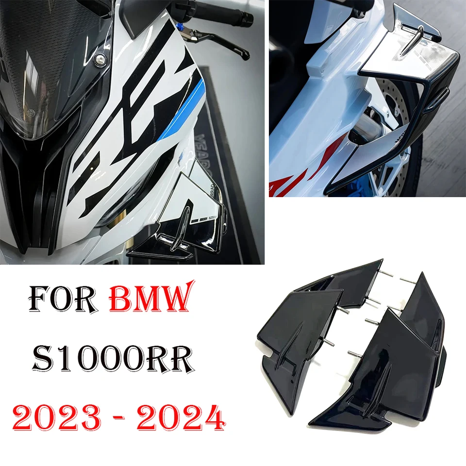 Kit de Carenado S1000rr para motocicleta, Accesorios de Ala Fija S1000RR para BMW S1000RR 2023 2024, Novedad