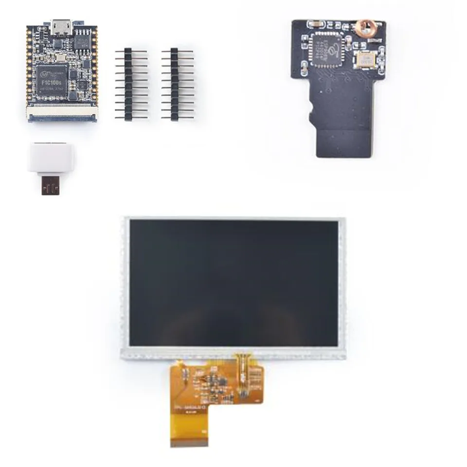 Kit Lichee Pi Nano WiFi Modul 5-palcový displej Crossover Core Core Board Development Board Multi-System Linux