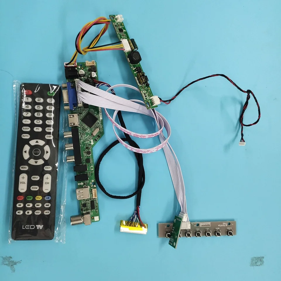 Kit pre LM240WU8-SLD2 VGA HDMI kompatibilný USB LCD TV TV AV Monitor panelového monitora 30pin 1920x1200 radiča 24 