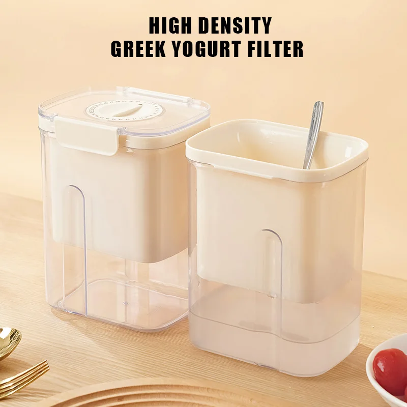 Kitchen Yogurt Strainer Set - Food Grade Reusable Ultra Fine Mesh For Greek Yogurt Juices & Tea - Essential Kitchen Gadget