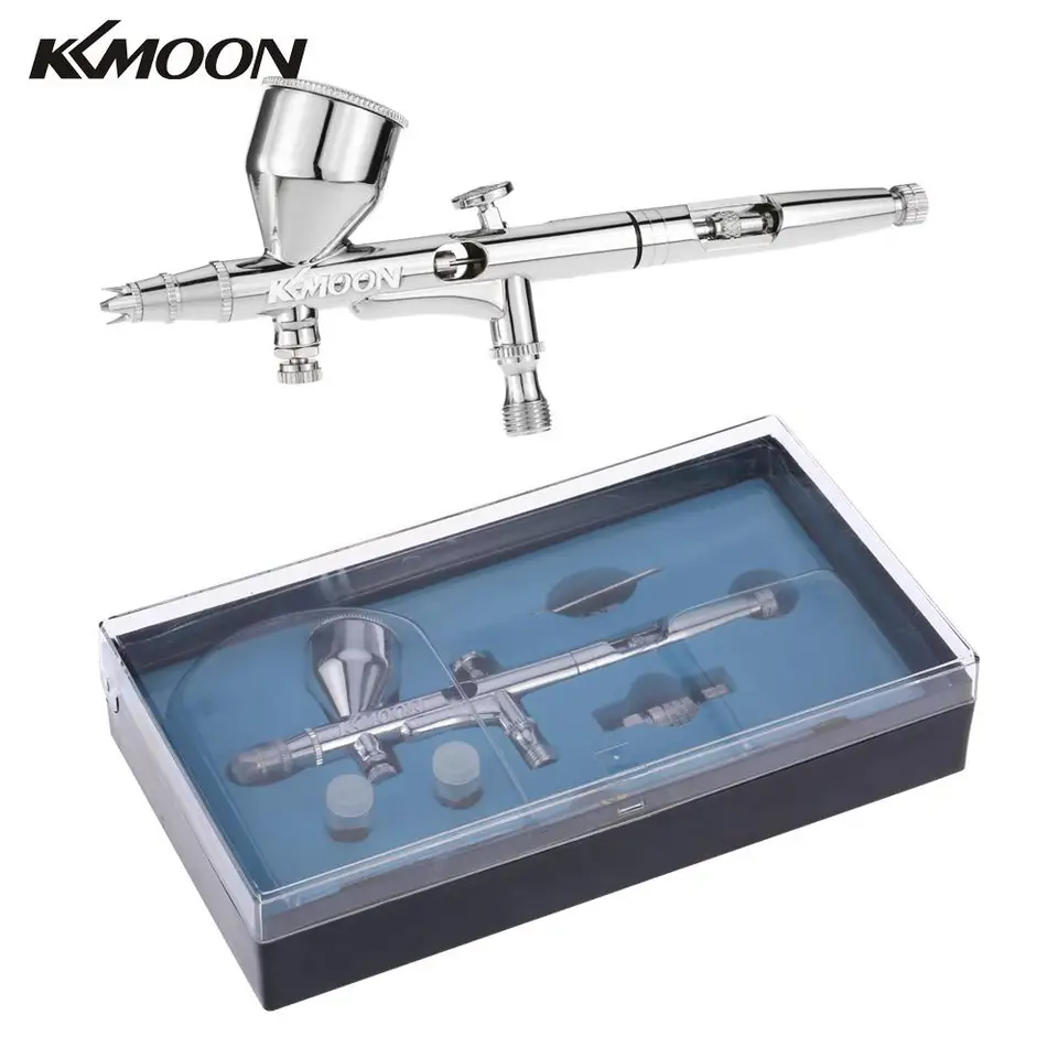 KKMOON Gravity Feed Dual-Action Airbrush súprav