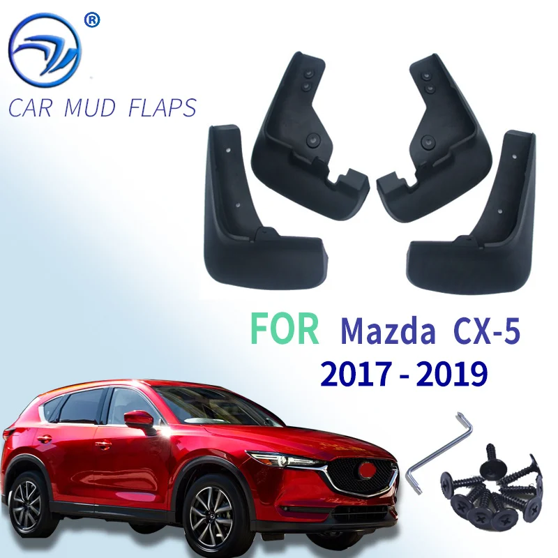 Klapky na bahno predného zadného automobilu pre Mazda CX-5 CX5 2. GEN KF 2017 2018 2019 MADFLAPS Splash Guards Mud Mudguards Auto príslušenstva