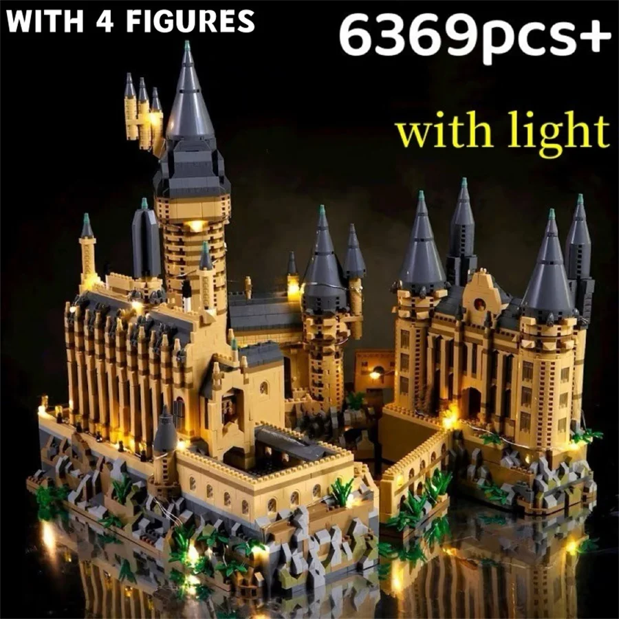 Klasický film Magic Bastle Model Mini Build Block Hračky Creative Magic Academy Building Series Micro Brick to Magic Fans Fans Darček