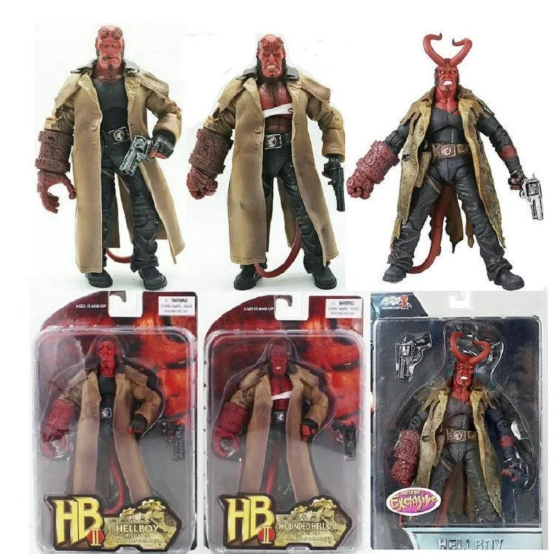 Klasický film mezco Hellboy PVC akčná figúrka diabol figura bjd zberateľská modelka hračky