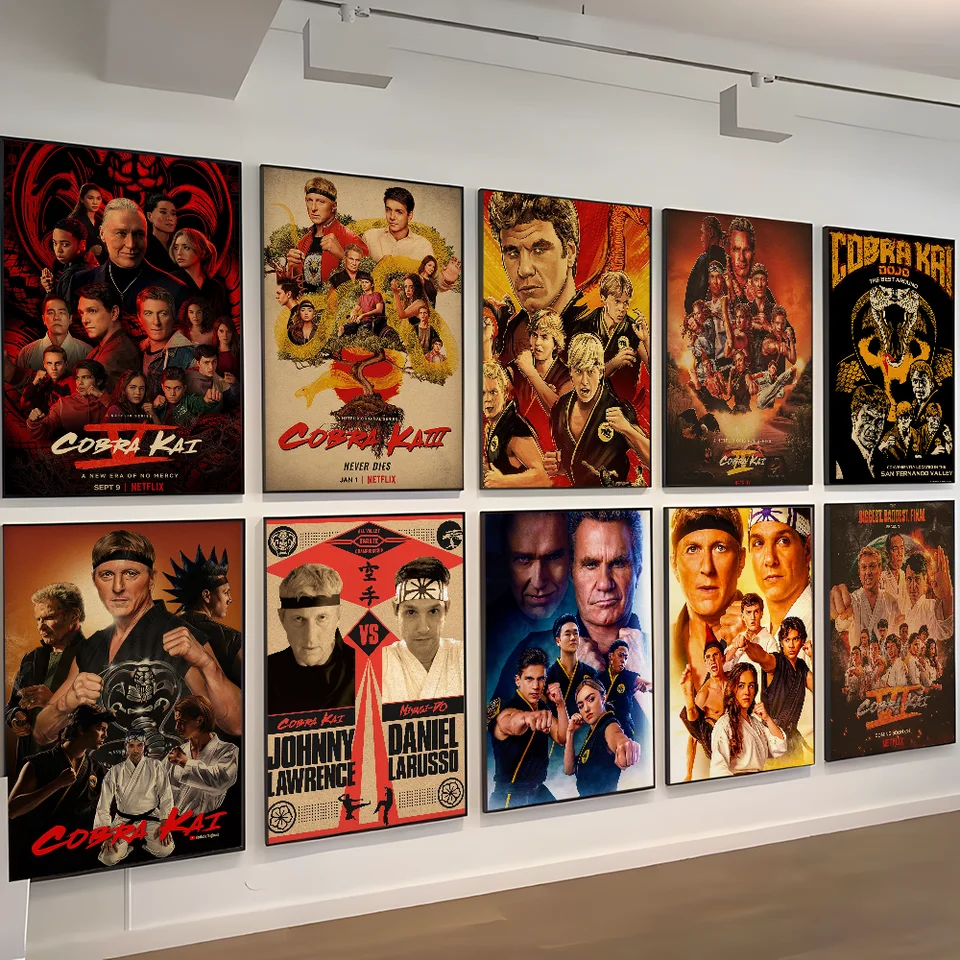 Klasický komediálny film Cobra Kai Classic Movie Plagáty HD Kvalitný plagát nástenná maľba Štúdia Štúdia Nordic Home Decor