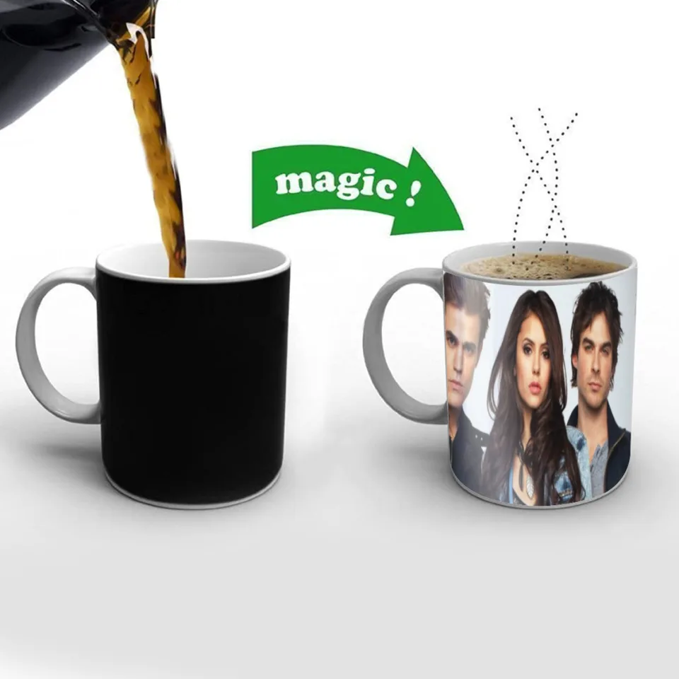 Klasický televízny seriál The Vampire Diaries hrnčeky šálka Menia
