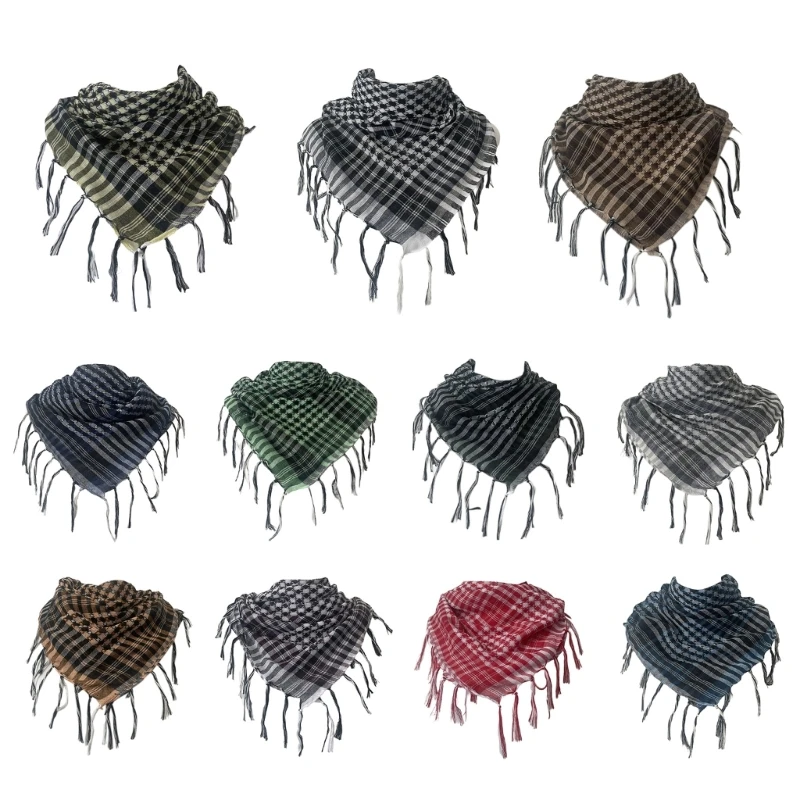 Klasický štvorcový tlač hidžáb šál viac farieb štvorcový shagh mušelínový šatk ženy vonkajšie arabské keffiyeh hidžáb DXAA