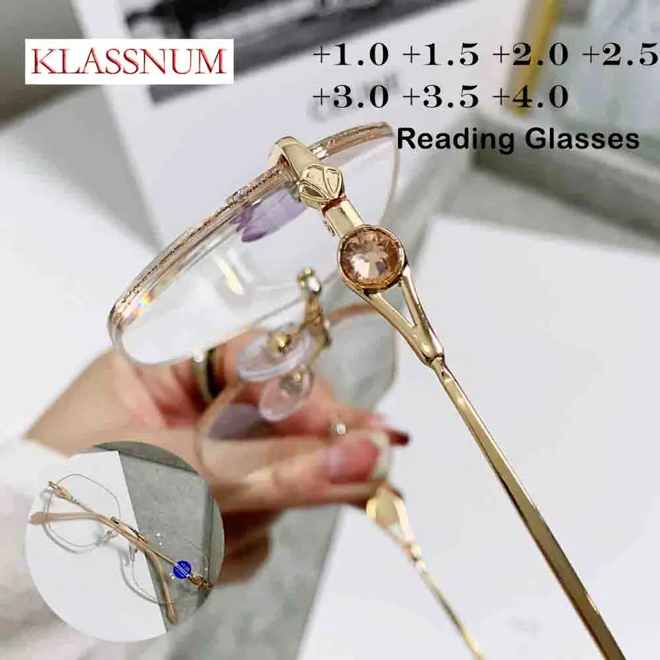 Klassnum 2024 Čítanie okuliarov Ženy Muži muži Anti Blue Light Ultralight Computer Čítanie okuliarov Presbyopické očné okuliare unisex +1 ~ +4.0