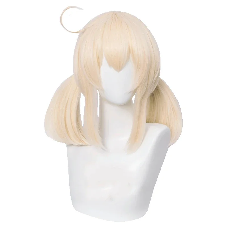 Klee cosplay parochňa parochňa genshin náraz cosplay parochne blond tepelne odolné voči syntetickým vlasom Klee cosplay parochňa parochňa halloween karneval