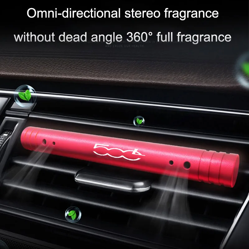 Klimatizácia Vzduchový vývod aromaterapie dekorácie Decoration Aromaterapia pre Fiat 500L 500 500E 500C 500S 500X