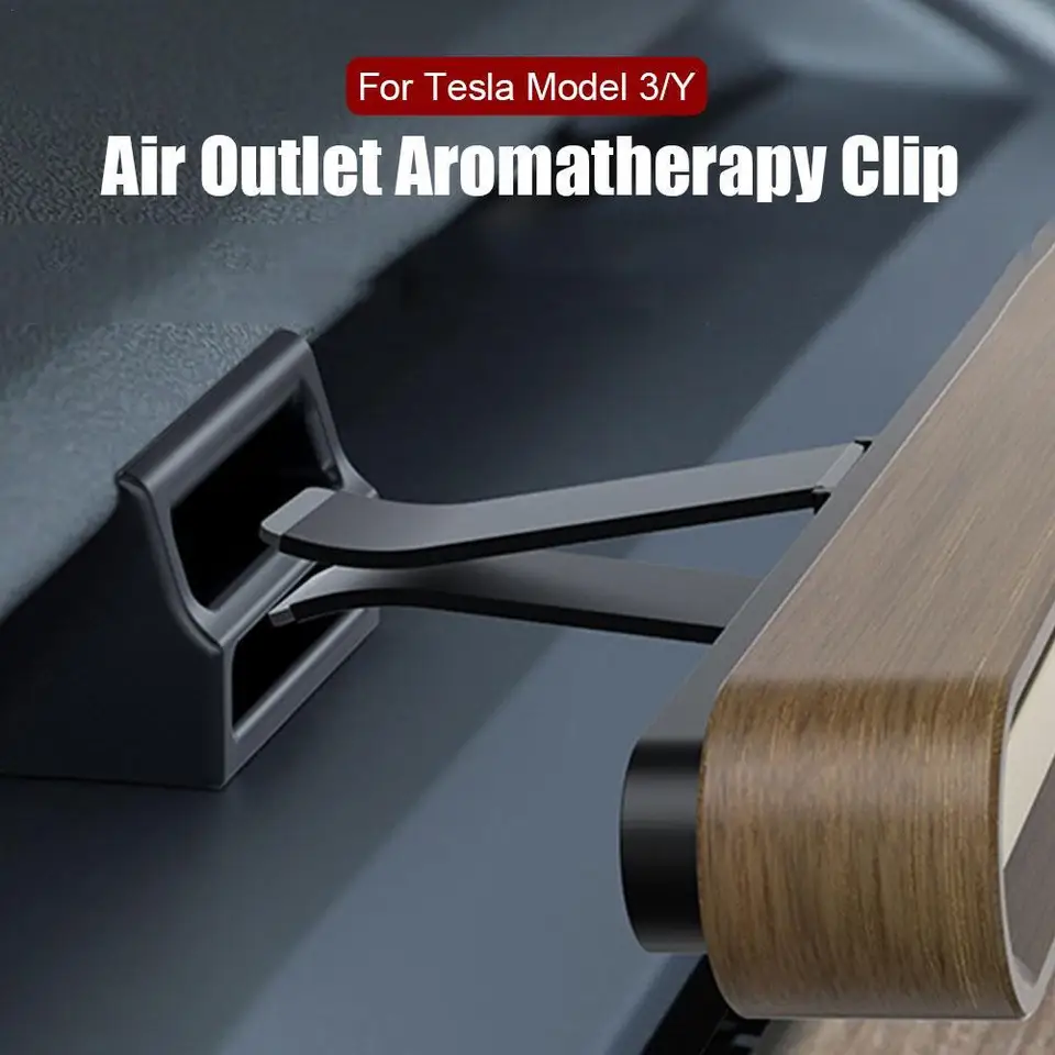 Klip aromaterapeutického klipu vzduchovej výstupu pre držiak klipov Tesla Model Y 3