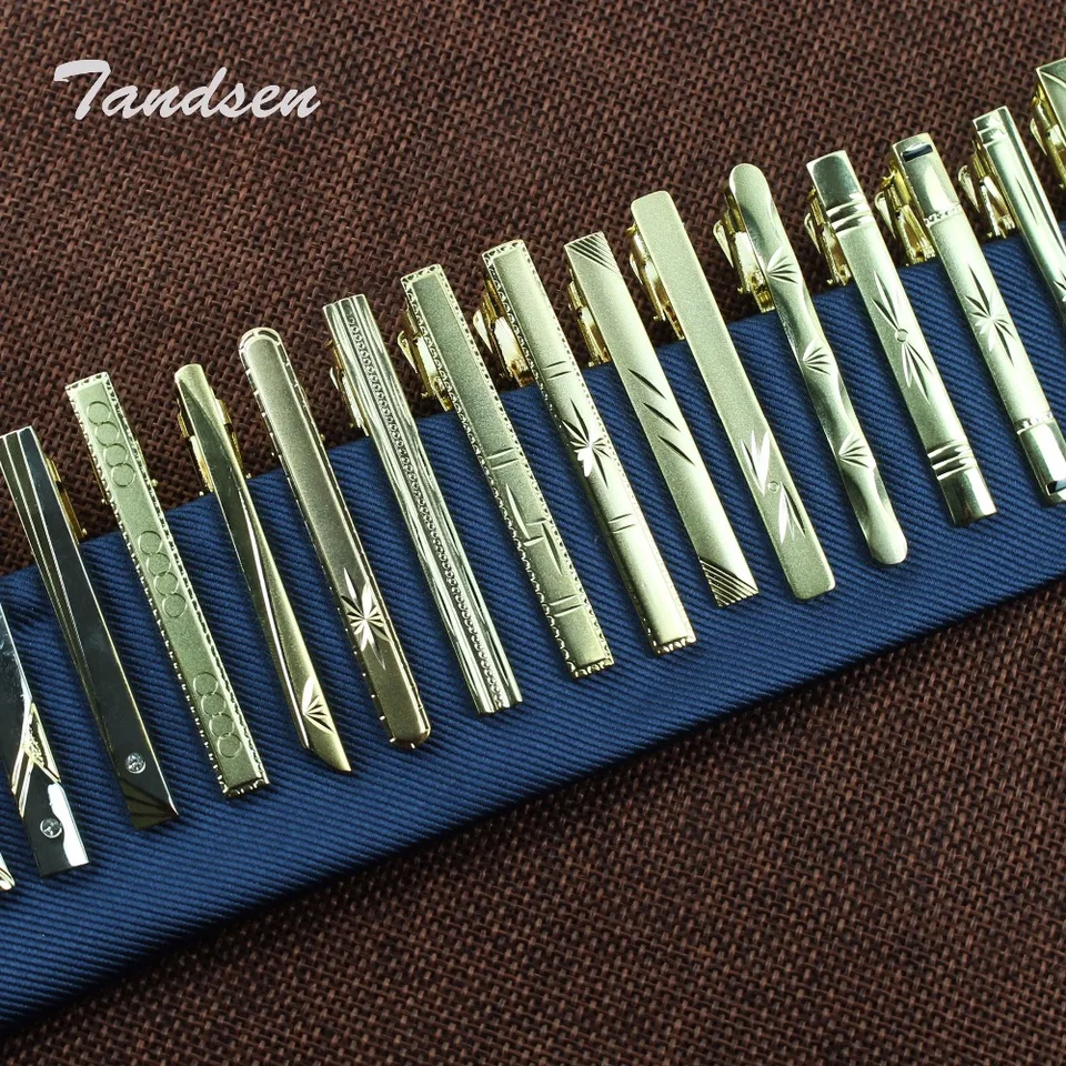 Klip Classic Simple Style Pin spona Bar Rose Gold Color Mužská obchodná kaska klip spona kovové kovové šperky