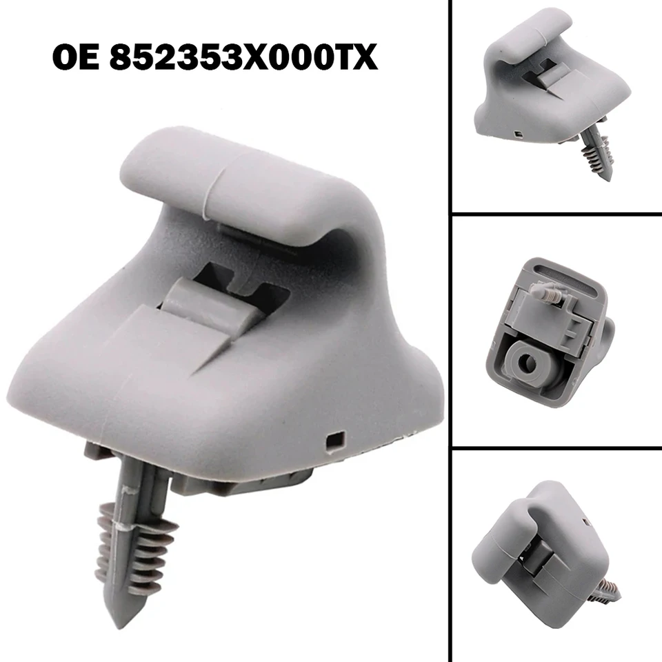 Klip na držiak slnečného priezoru pre Hyundai Veloster Accent Elantra 2014 Sun Visor Clip Clip 852353X000TX