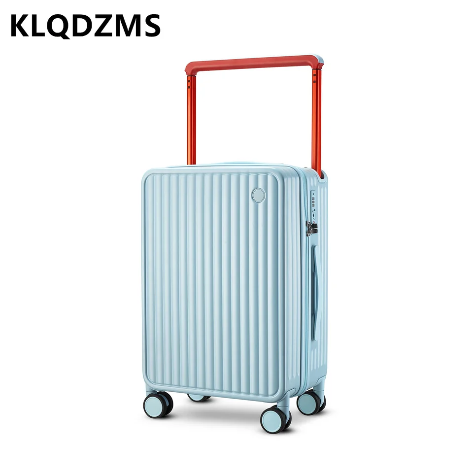 KlqDZMS Nový 20 24inch kabíny batožina ABS+PC palubná skrinka Pánsky puzdro pre dámske dámske krabičky v ručnej cestovnej batožine