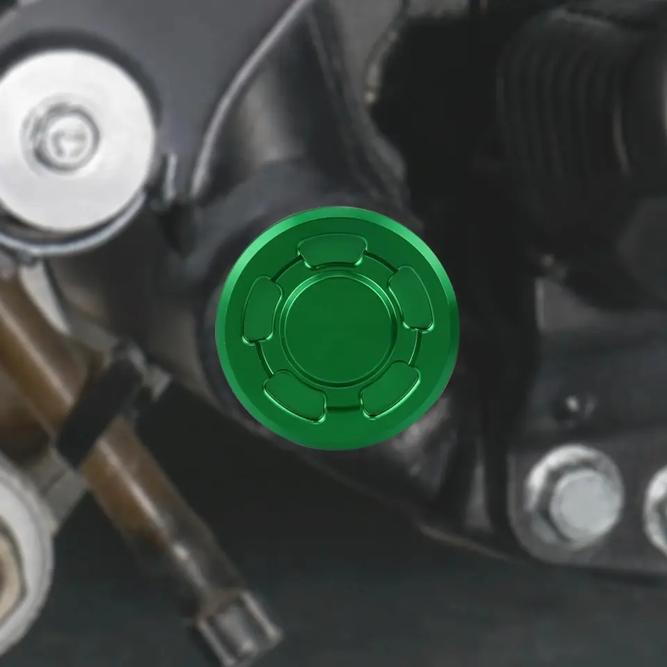 KLR 650 2023 2022 2021 2020 Motocyklové príslušenstvo rámový kryt Cover Caps Plug Ozdobný rámec pre Kawasaki KLR650 1987-2024