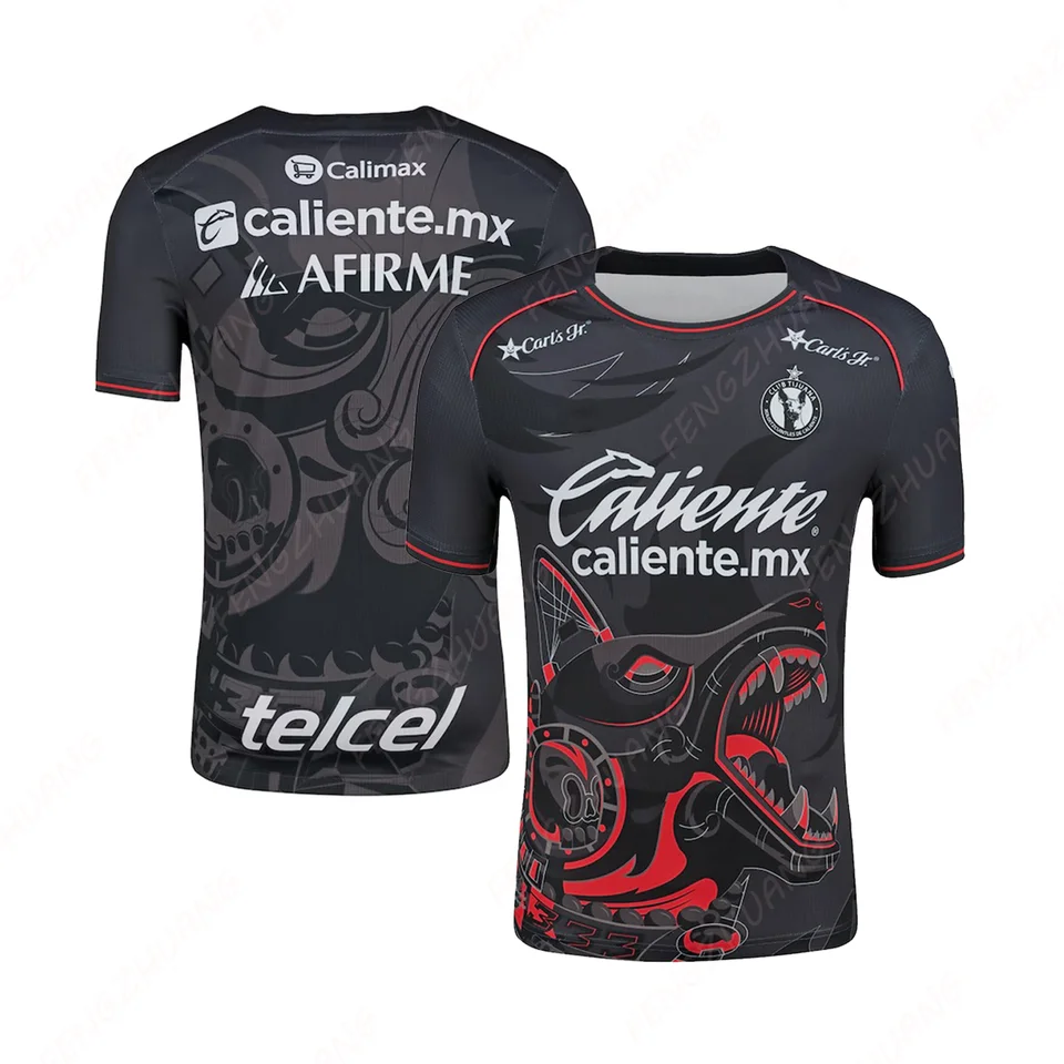 Klub tijuana charly 2024/25 dres outdoor pot absorbent rýchleho suchého futbalového dres