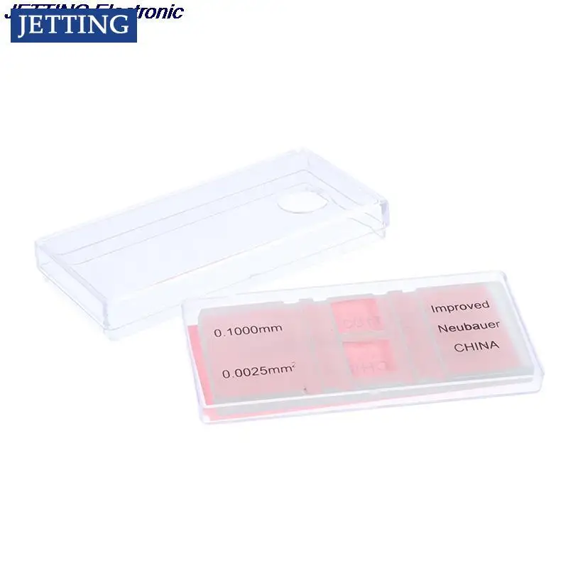 KLYTOVÉ BUNKOVÉ ZLOHOVÉ ZLOHO MICROSKOP SLOŽIE S Mriežkovým počítaním komôr pre Biológiu počítania kvasiniek Biology 74x33mm