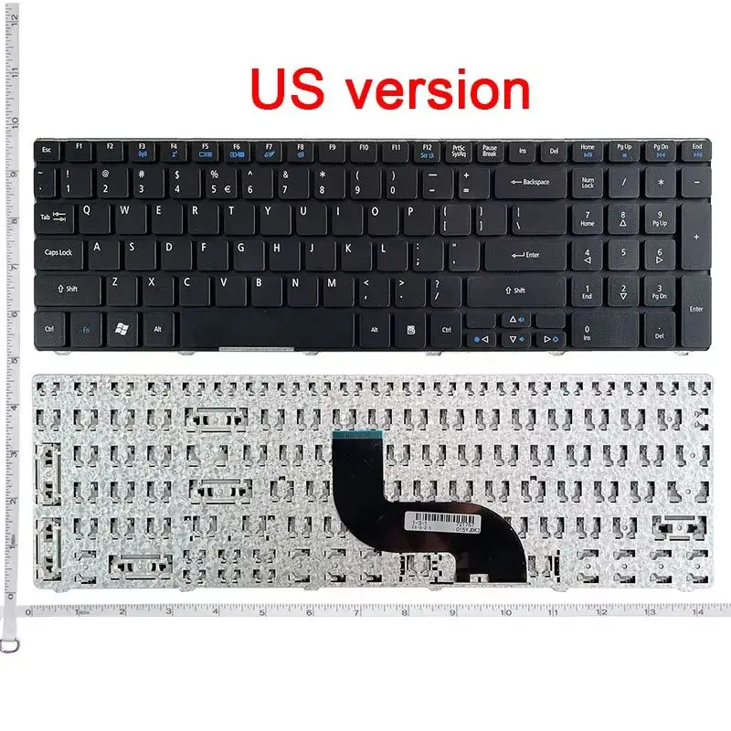 Klávesnica anglického laptop pre Acer Aspire 5742 7735 5253 5333 5340 5349 5360 5733 5733Z 5750Z 5750ZG US