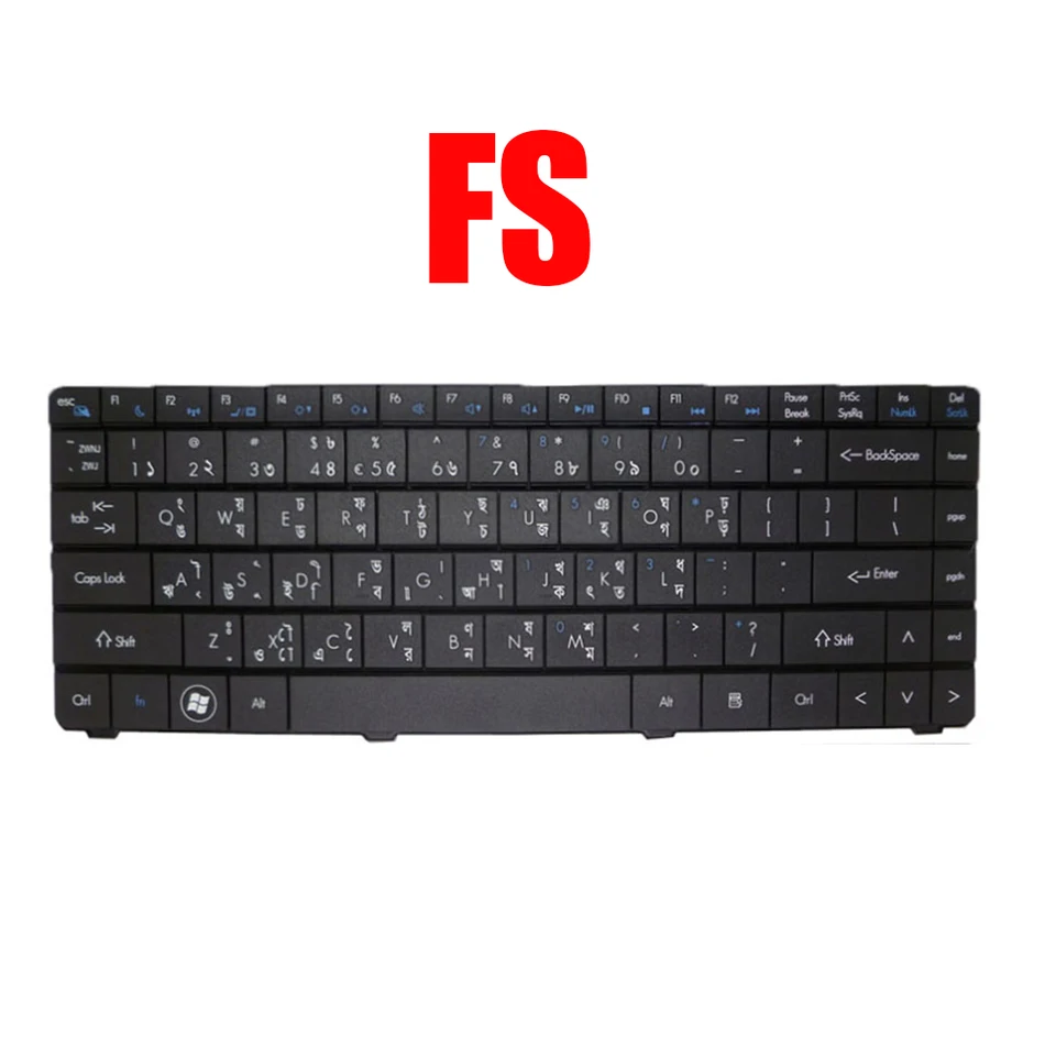 Klávesnica laptop pre Quanta SW6 SW6H SWH 2B-41493Q110 AESWHAV0010 Perzský FS Black New